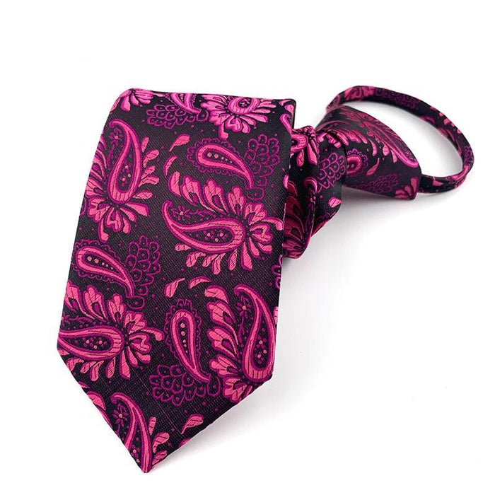 Pinky Peacock Tie